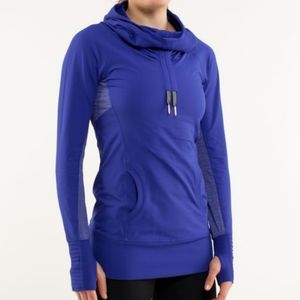 Lululemon Run stay on course hoodie pullover size 8